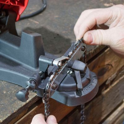 Image showing 6 th JobSmart Electric Chainsaw Chain Sharpener, 4,600 RPM, 60 Hz, 85W