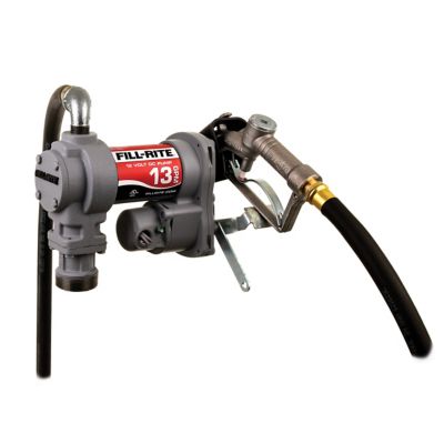 Fill-Rite 12VDC 13 GPM Fuel Transfer Pump with Nozzle