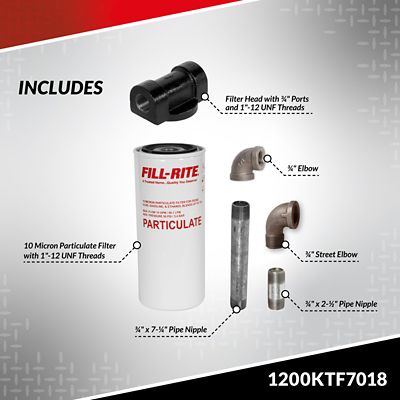 Image showing  Particulate Filter Kit 1200, 1200KTF7018