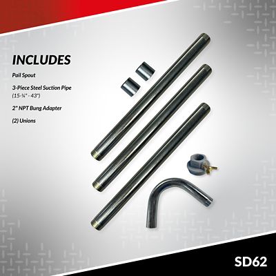 Image showing  Manual Standard Duty Rotary Hand Pump, 7.5g/100 Revolutions, SD62