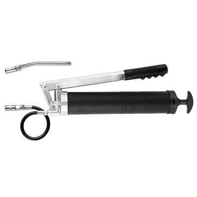 Workforce Heavy-Duty Lever Action Grease Gun I did have a problem like this once and also found the culprit to be a clogged grease zerk, so it isn't always the grease guns fault it won't disengage with the zerk