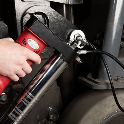 Image showing  12V Cordless Grease Gun Kit with 2 Ni-Cd Batteries, 6,000 PSI