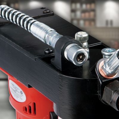 Image showing 5 th Workforce 12V Cordless Grease Gun Kit with 2 Ni-Cd Batteries, 6,000 PSI
