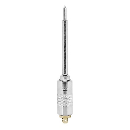 Workforce 3 in. Straight Needle-Point Grease Coupler, Quick Connect, L12140