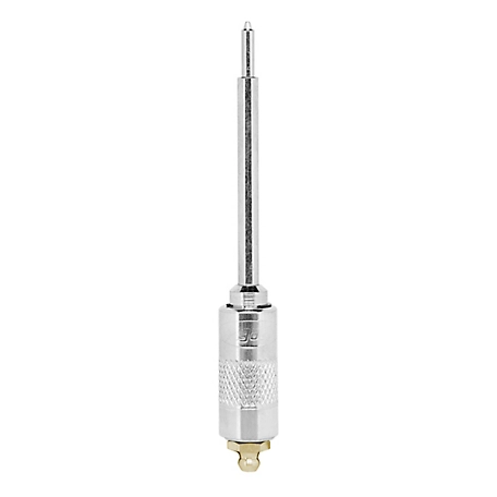 Workforce 3 in. Straight Needle-Point Grease Coupler, Quick Connect, L12140
