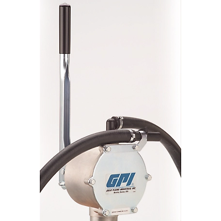 ATI Manual Hand Fuel Transfer Pump w/ 8' hose (25 Gals/100 strokes) -  ATI-HP90