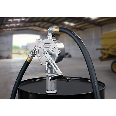 GPI 10 Gallon Per 100 Revolutions Rotary Action Fluid Transfer Hand Pump at  Tractor Supply Co.