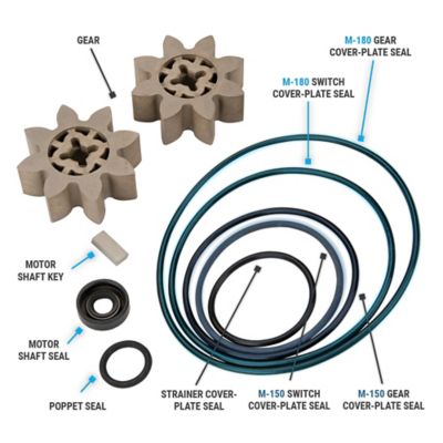 GPI Gear Pump Overhaul Kit