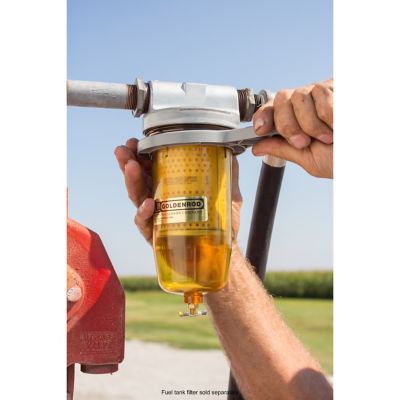 Image showing  3-1/2 in. Goldenrod 491 Bowl Fuel Tank Filter Wrench