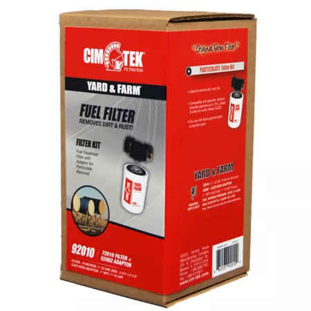 Cim-Tek Filtration 1 in Particulate Filter Kit - 12 Wire for Above Ground Tanks and Transfer Tanks Automotive Fuel Filters