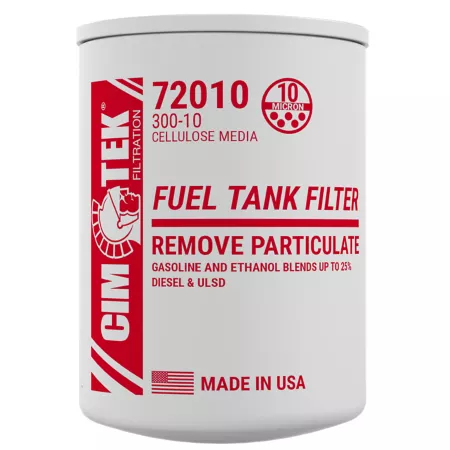 Cim-Tek Filtration 1 in Spin-On Fuel Filter - 12 Threads for 92010 Automotive Fuel Filters