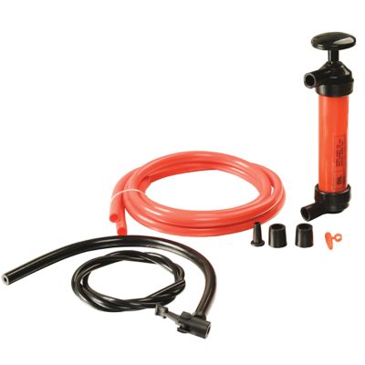 Car Manual Hand Long Siphon Pump Hose Water/Oil/Gas Transfer Syphon Pump Kit 