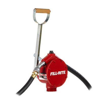 Fill-Rite Piston Hand-Operated Fuel Transfer Pump with Nozzle Spout