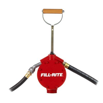 Image showing  Piston Manual Fuel Transfer Hand Pump with Nozzle Spout, 20 GPM, FR152