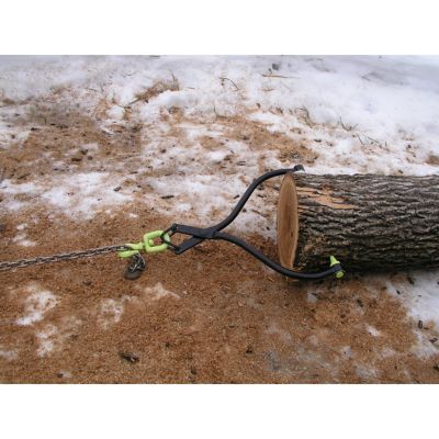 Image showing  25 in. Swivel Grab Log Skidding Tongs, 360-Degree Swivel Hook