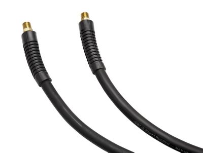 Image showing  3/8 in. x 50 ft. Rubber Air Hose, Black