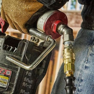 Image showing 6 th Milton M-Style 1/4 in. FNPT Coupler & 1/4 in. MNPT Plug Kit, S-711