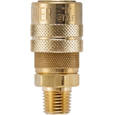 Milton 1/4 in. MNPT Male M-Style KWIK-CHANGE Coupler, S-716