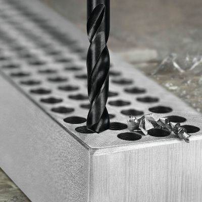 Image showing 5 th DEWALT 13 pc. Split-Point Twist Drill Bit Set, Black Oxide