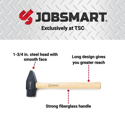 Image showing  3 lb. 12.25 in. Fiberglass Handle Cross Pein Hammer