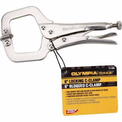 Olympia Tools 6 in. Locking C-Clamp