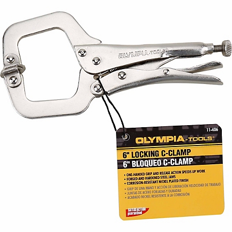 Olympia Tools 6 in. Locking C-Clamp
