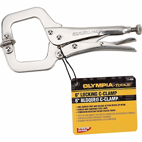 Olympia Tools 6 in. Locking C-Clamp