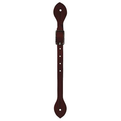 Reinsman Men's Circle R Latigo Leather Spur Straps