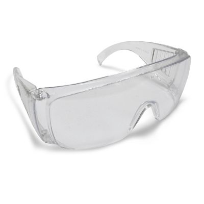 Image showing  Over the Glass Safety Eyewear, Clear Frame, Clear Lens