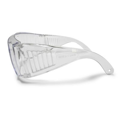Image showing  Over the Glass Safety Eyewear, Clear Frame, Clear Lens
