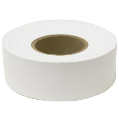 C.H. Hanson 1-3/16 in. x 300 ft. Standard White Flagging Tape at