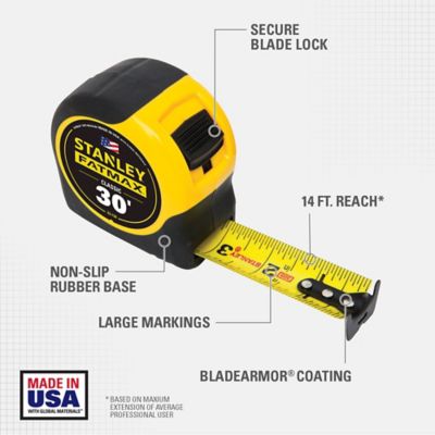 Image showing  30 ft. x 1-1/16 in. Tape Measure