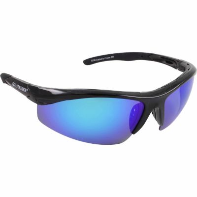 Sea Striker Captain's Choice Polarized Sunglasses, Blue Mirror Lenses