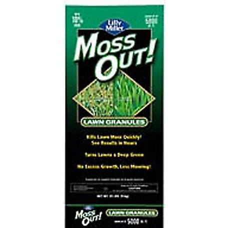 Lilly Miller 20 lb. Moss Out! for Lawns Granules