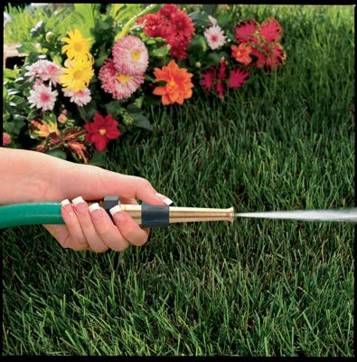 Image showing Adjustable Pattern Brass Spray Nozzle, 5 in.