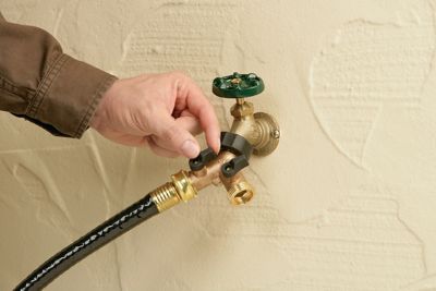 Image showing 3/4 in. Brass 2-Way Shut-Off Hose Y Adapter