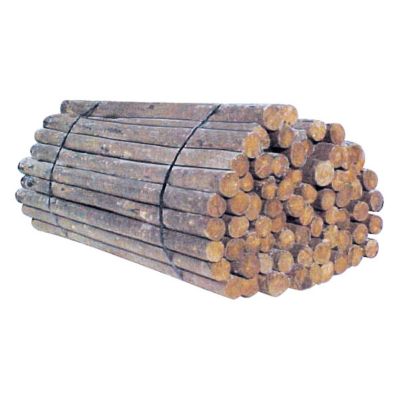 Image showing 6.5 ft. x 3.5-4 in. Treated Wood Fence Post