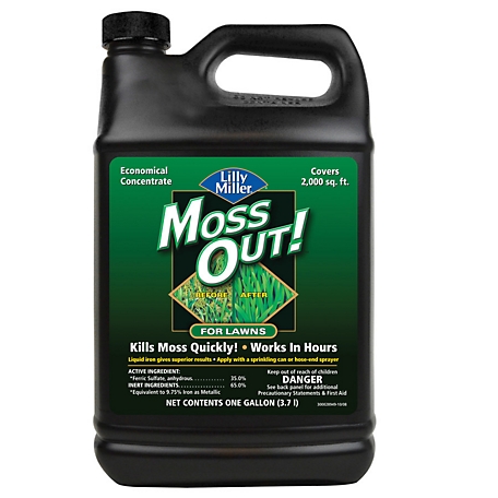 Lilly Miller 1 gal. Moss Out! for Lawns