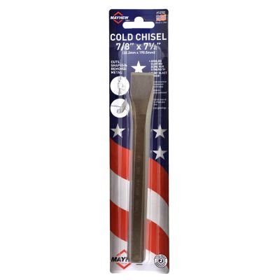 Image showing  7/8 in. x 7-1/2 in. Cold Chisel