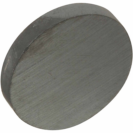 National Hardware Disc Magnets, 1 in. x 5/32 in., Gray, 6-Pack