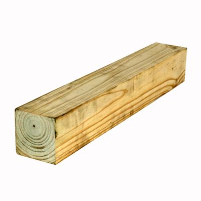 YellaWood 8 ft. 4x4 MCA Pressure-Treated Timbers