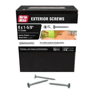 Image showing  1-5/8 in. PrimeGuard Ten Exterior Screw 5 lb.