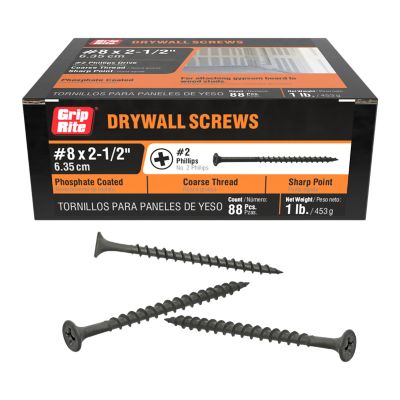 Image showing  2-1/2 in. Coarse Drywall Screw 1 lb.
