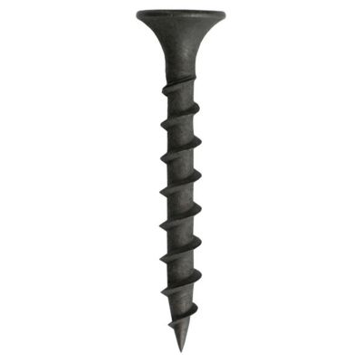 Image showing  1-1/4 in. Black Coarse Drywall Screws, 238-Pack