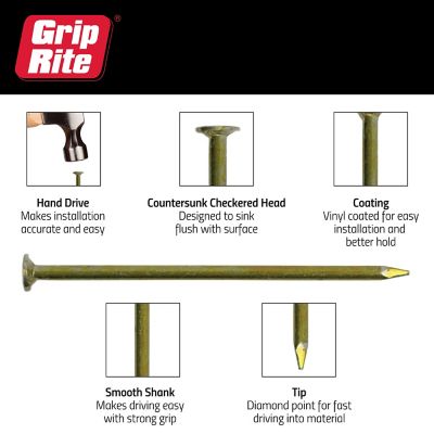 Image showing  1LB SINKER NAIL COATED 16D