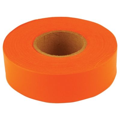thumbnail image 2 of C.H. Hanson 150 Ft. Fluorescent Red Flagging Tape – 1.2 Inch Wide – Made In USA 2 of 6