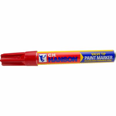 C.H. Hanson Red Paint Marker