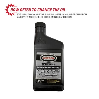 Image showing  16 oz. 15W-40 Pressure Washer Pump Oil