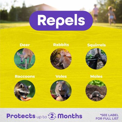 Image showing  32 oz. Repels-All Animal Repellent, Ready-to-Use Spray, Outdoor Garden Deer & Rabbit Repellent, People & Pet Safe