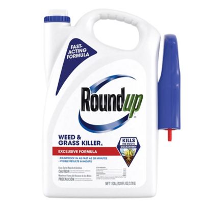 Roundup Weed & Grass Killer4 with Trigger Sprayer, 1 gal.